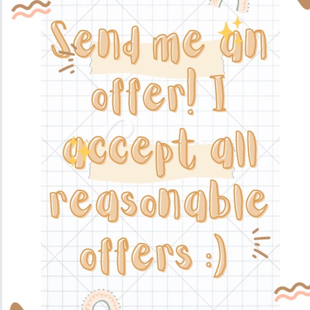 Send me an offer! 💕